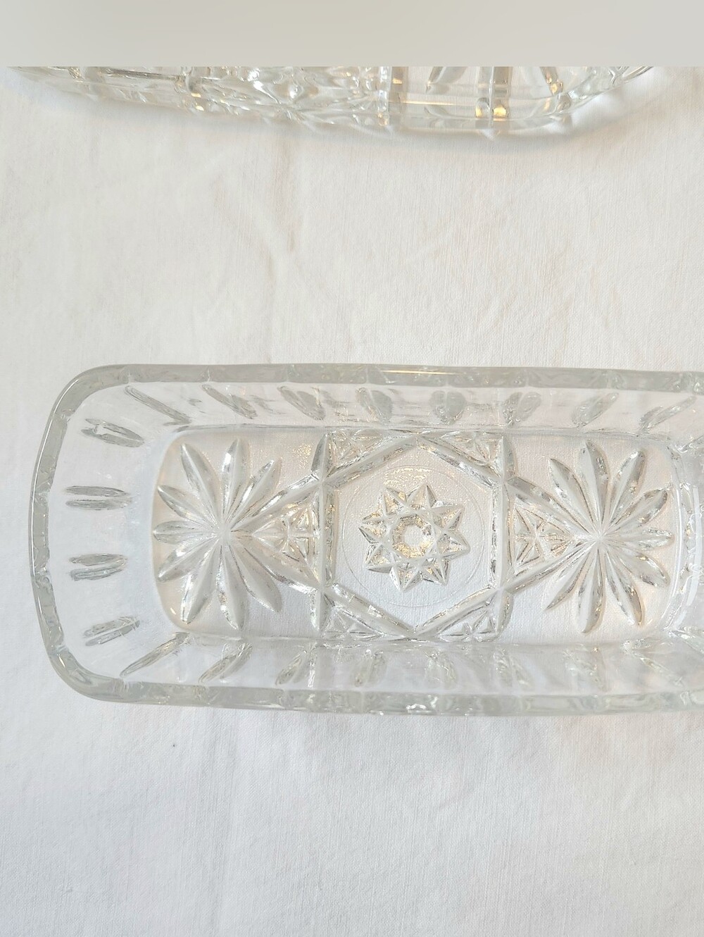 Vintage Anchor Hocking Clear Glass Butter Dish - Picture 4 of 7